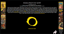 Desktop Screenshot of booksfromthecrypt.com